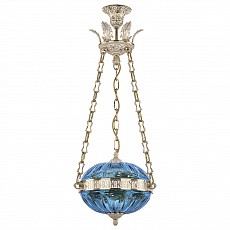 Подвесной светильник bohemia ivele crystal 7100 71000p-30 gw aquamarine-m-1h y8